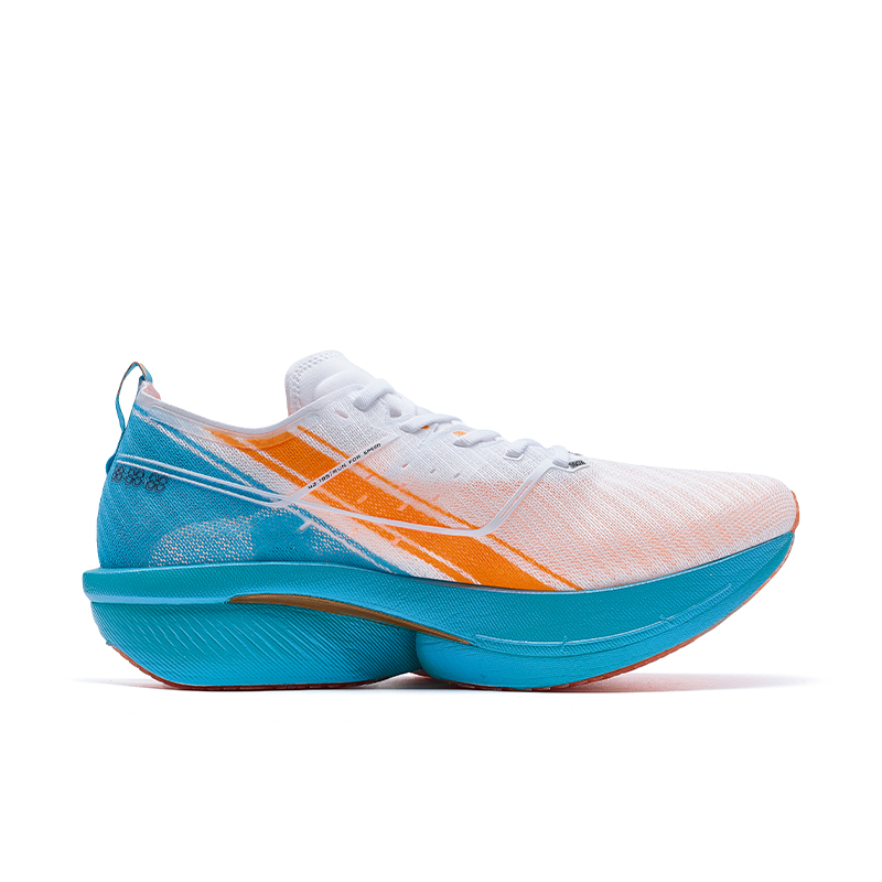 XTEP 160X 6.0 Pro Fabric Low top Carbon Plate Marathon Running Shoes Women's Le Mans Colorway