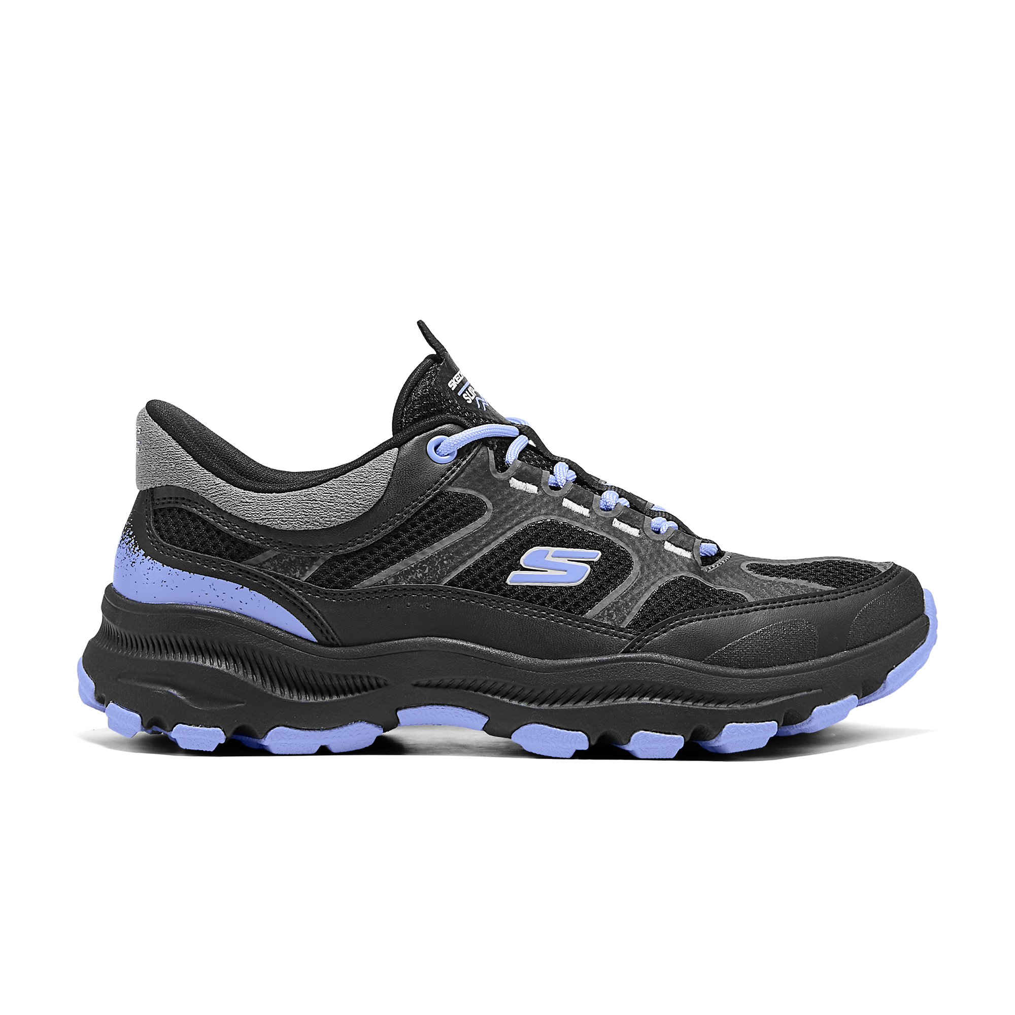 Skechers Abrasion Resistant Low top Casual Shoes Women’s Black Blue