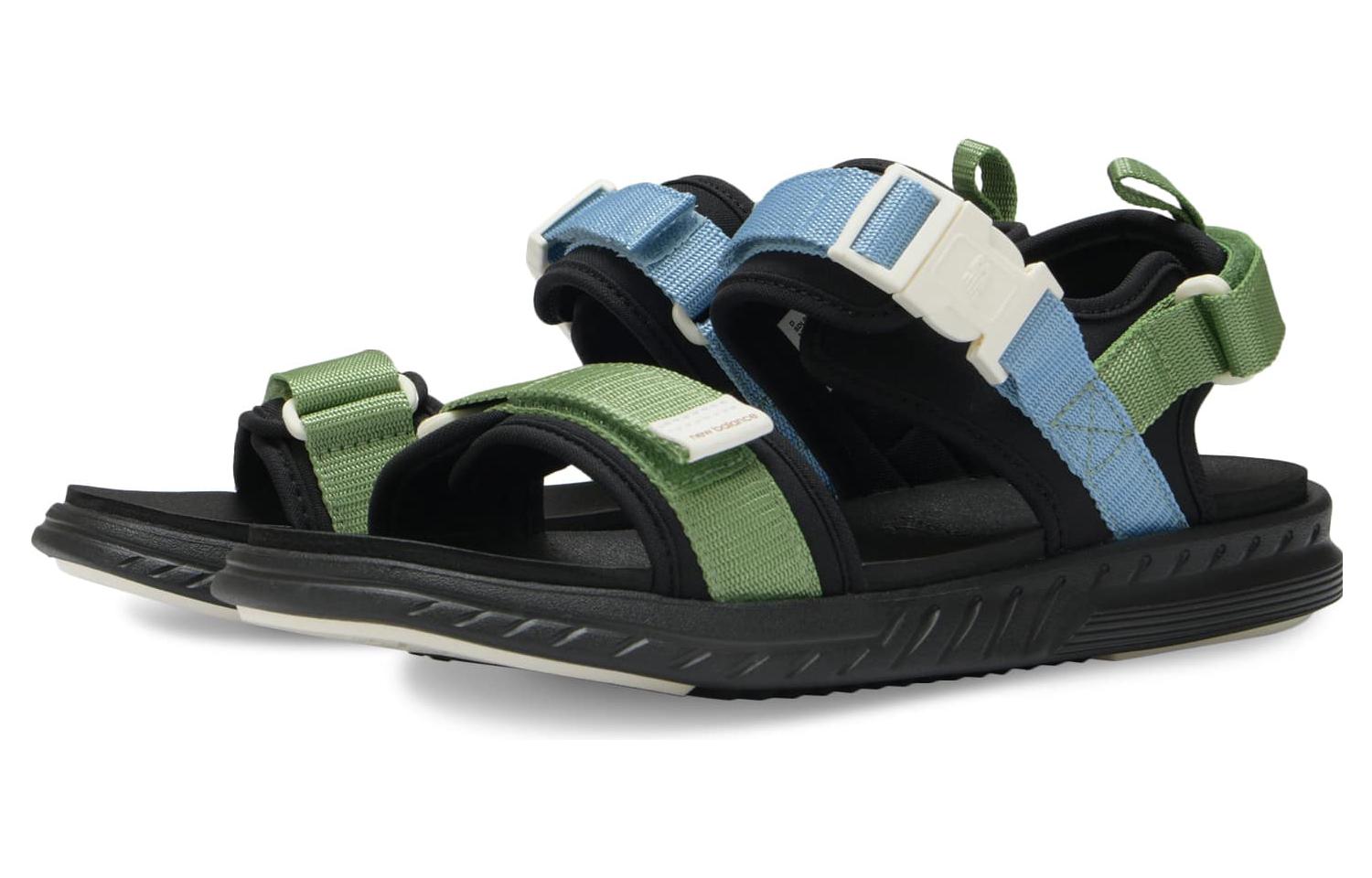 New Balance NB 600 Strap CB Roman Sandals Men's Green Black