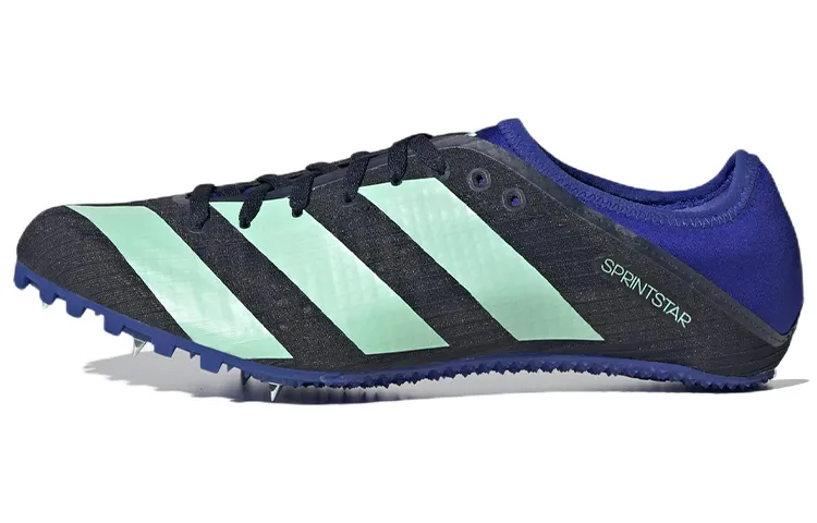 Adidas Sprintstar Comfortable Lightweight Low top Physical Fitness Test & Exam Running Shoes Men's Blue Black Green