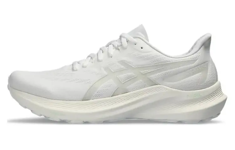 ASICS GT 2000 12 Comfortable Abrasion Resistant Abrasion Resistant Low top Running Shoes Men's White