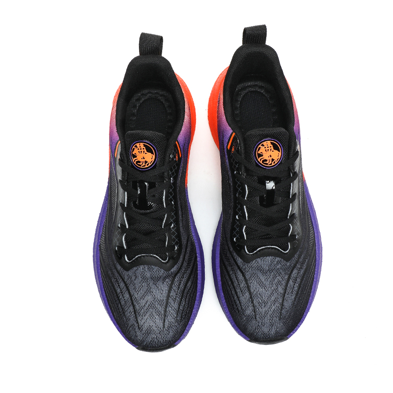 POLUDIYIPI Jie Running S3PRO Running Shoes Unisex Low Top Black Purple/Jasmine Tea Green/Light Pink