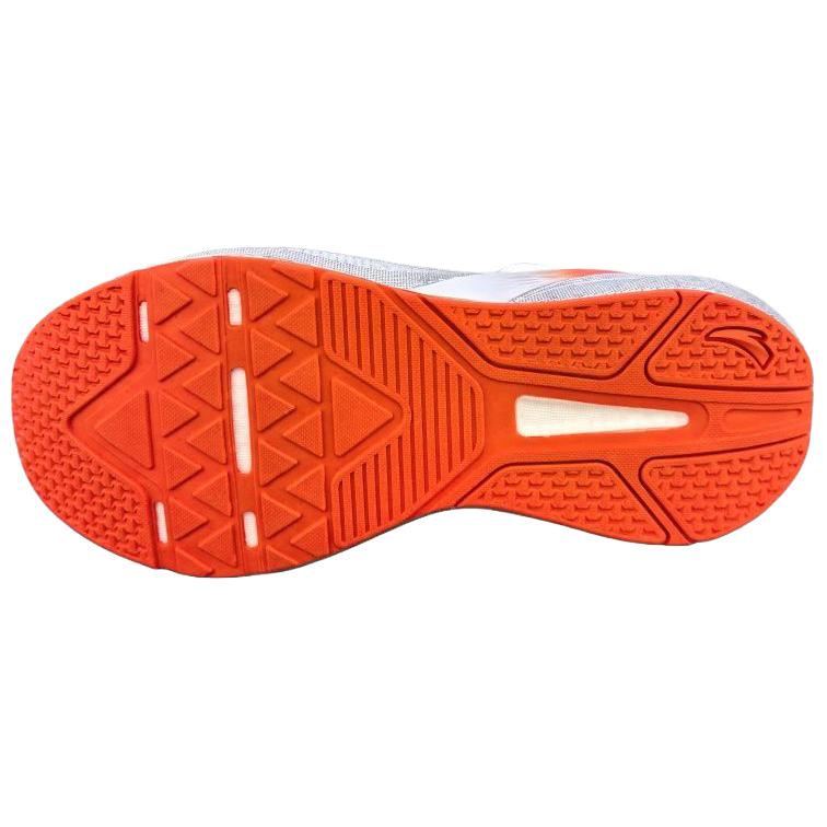 Anta Cushioning Slip Resistant Abrasion Resistant Low top Casual Running Shoes Men’s Beige Red