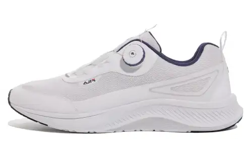 FILA Abrasion Resistant Breathable Abrasion Resistant Breathable Low top Running Shoes Unisex White
