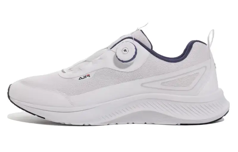 FILA Abrasion Resistant Breathable Abrasion Resistant Breathable Low top Running Shoes Unisex White