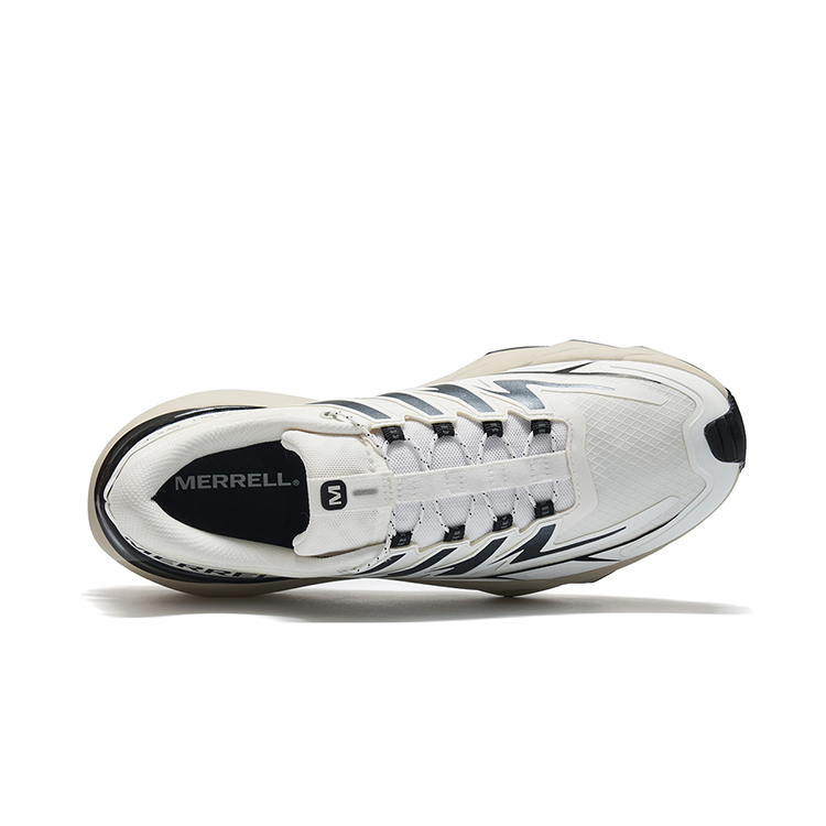MERRELL VAST SKY Cushioning Slip Resistant Breathable Low top Outdoor Shoes Unisex White Black
