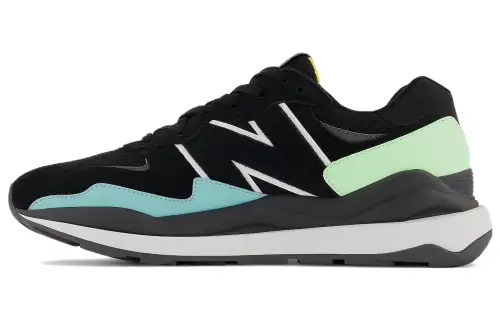 57/40 New Balance 'Black Vibrant Spring Glow'