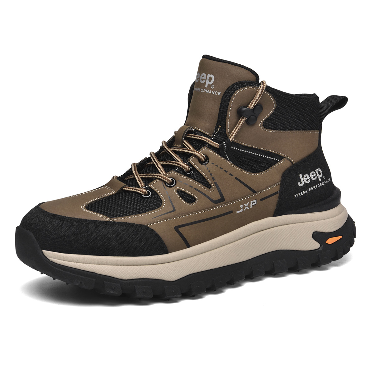 Jeep High top Outdoor Shoes Men’s Khaki