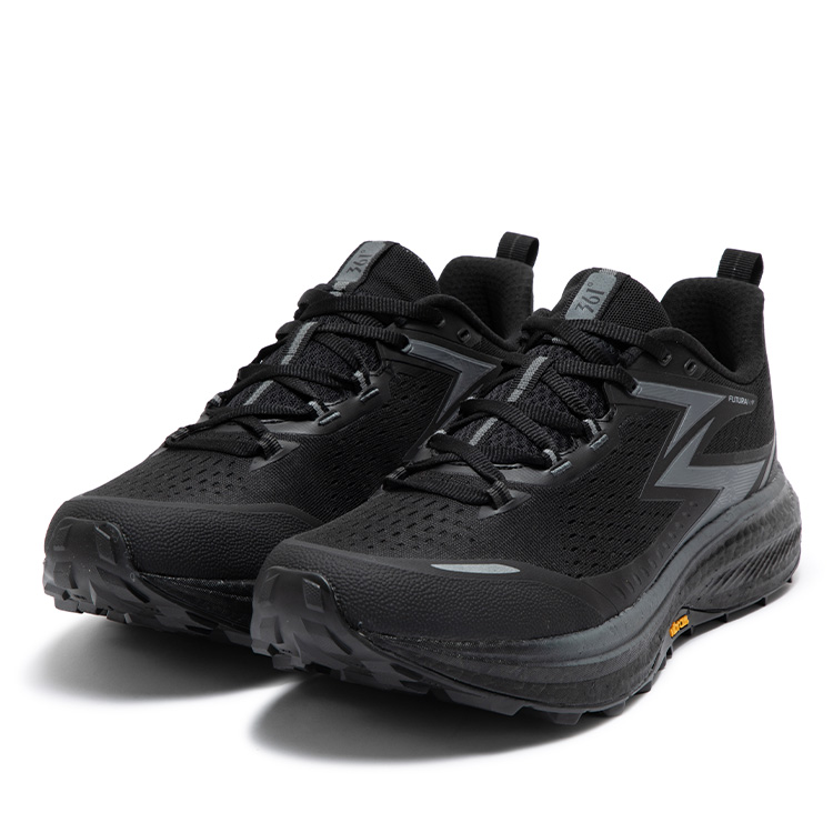 361° Slip Resistant, Abrasion Resistant, Breathable Low top Running Shoes Men’s Obsidian Black