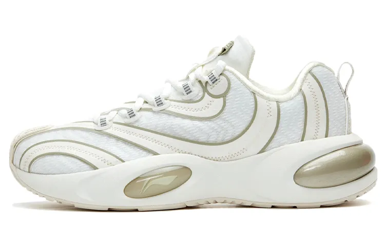 Li Ning V8 Low top Running Shoes Women's Ecru