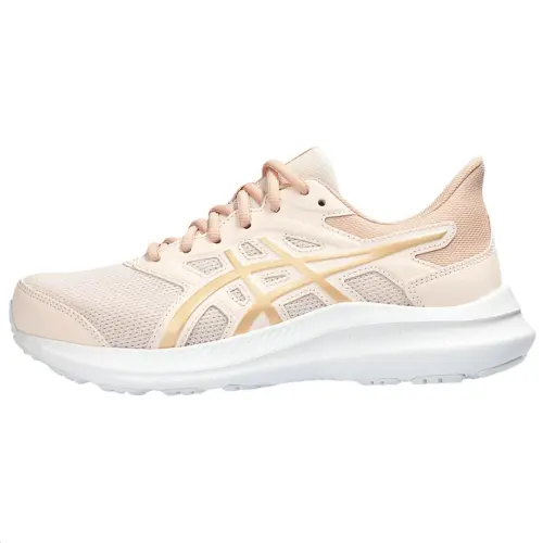 Asics Jolt 4 Abrasion Resistant Low top Casual Running Shoes Women's Beige Pink