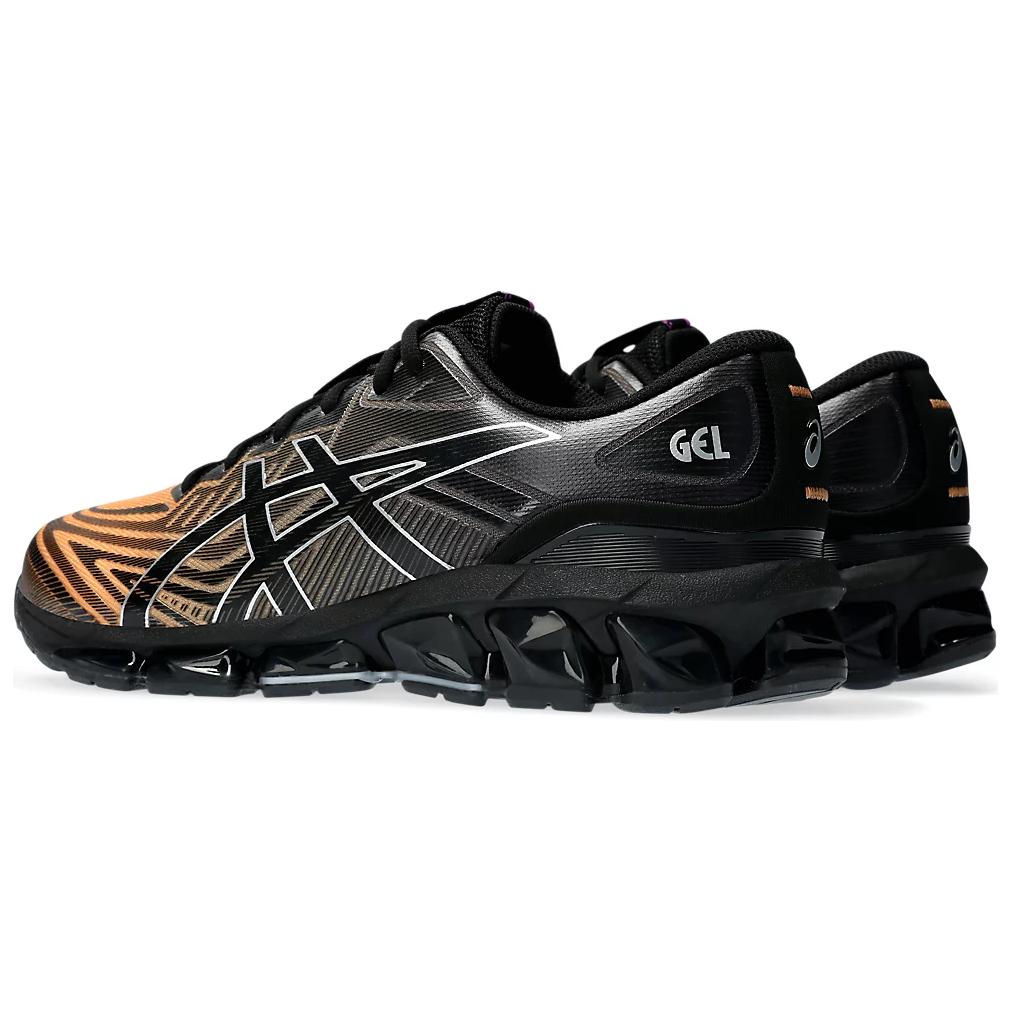 Asics GEL Quantum 360 7 Comfortable And Lightweight Low top Casual Running Shoes Men’s Black Orange