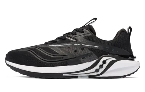 Saucony Coyote Running Shoes Women's Low Top Black White