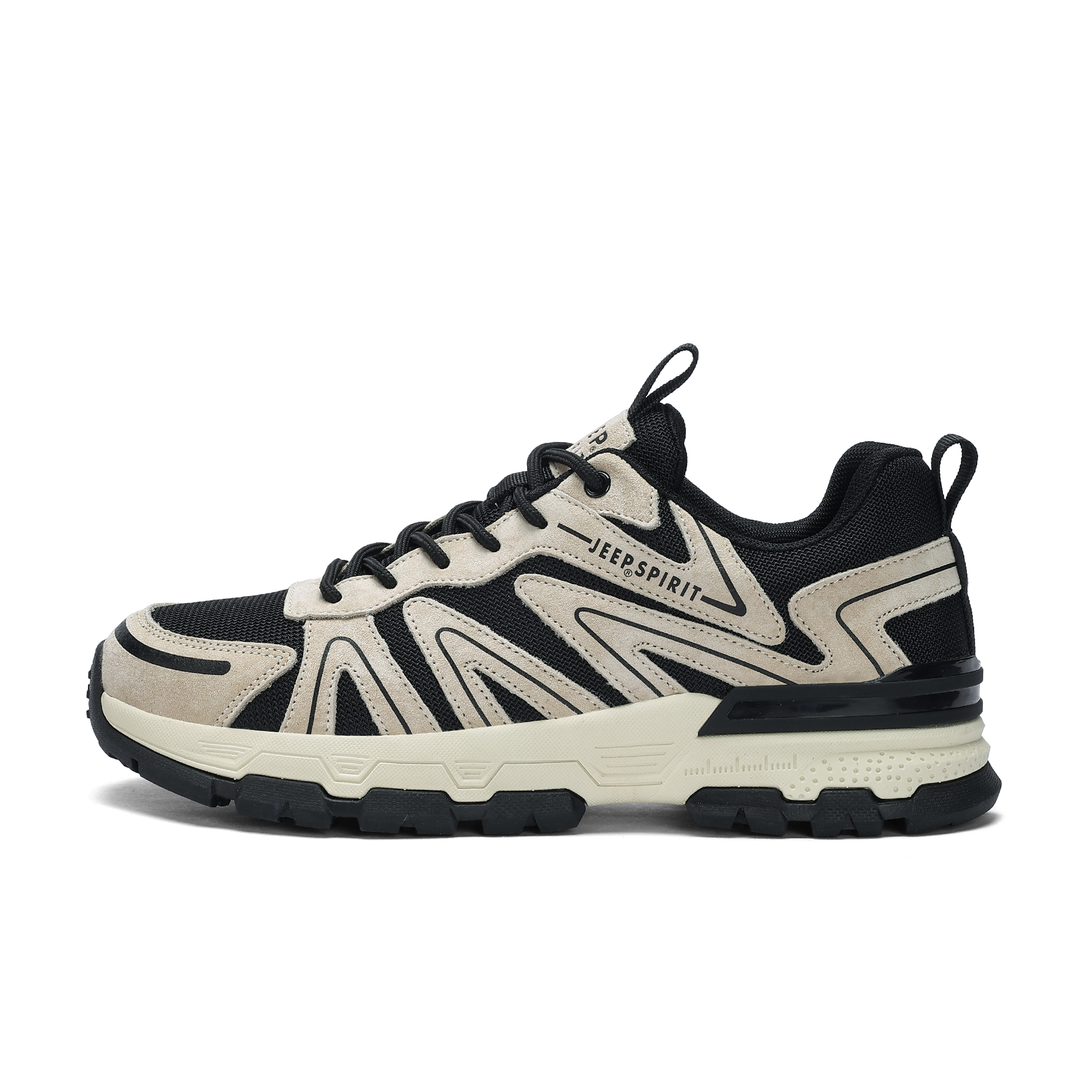 JEEP SPIRIT Low top Outdoor Shoes Unisex Graphite Black