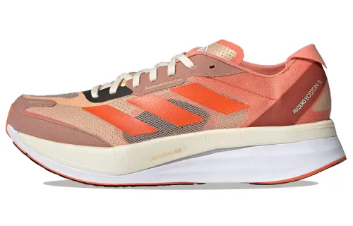 Adidas Adizero Boston 11 'Halo Blush Semi Impact Orange Clay Strata'