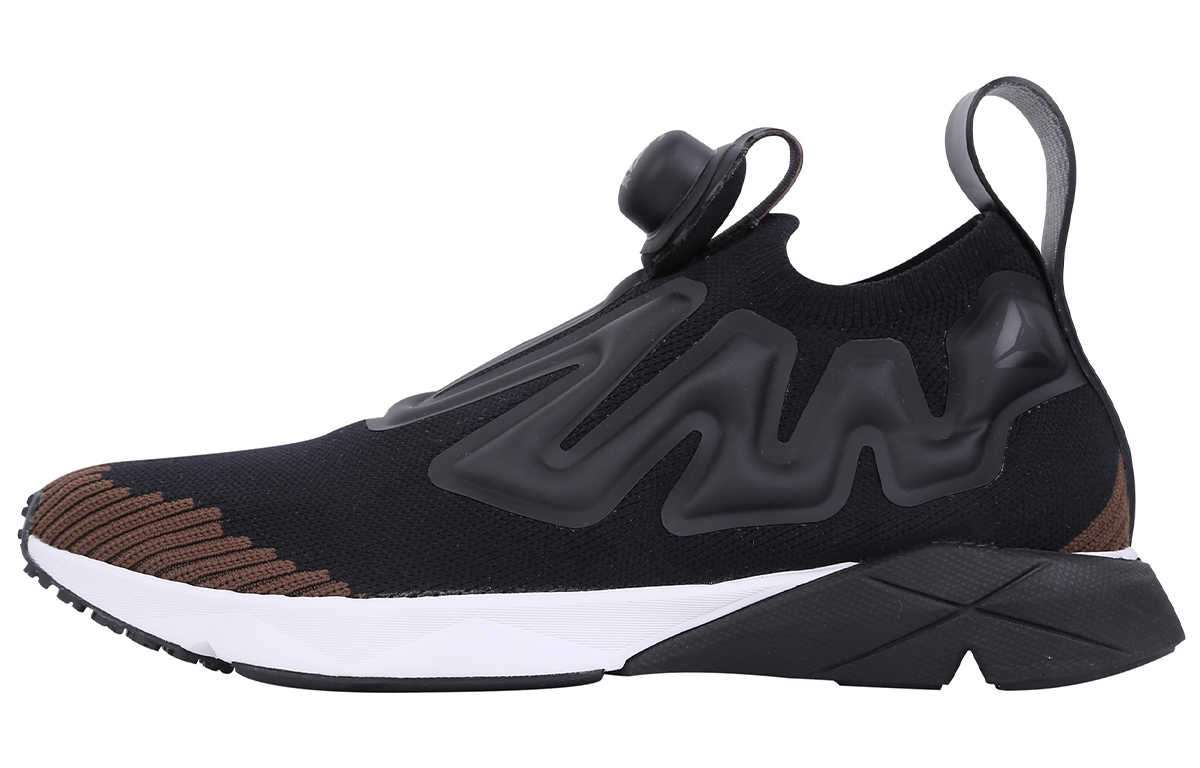 Кроссовки Reebok Pump Supreme Engine (черно-белые)