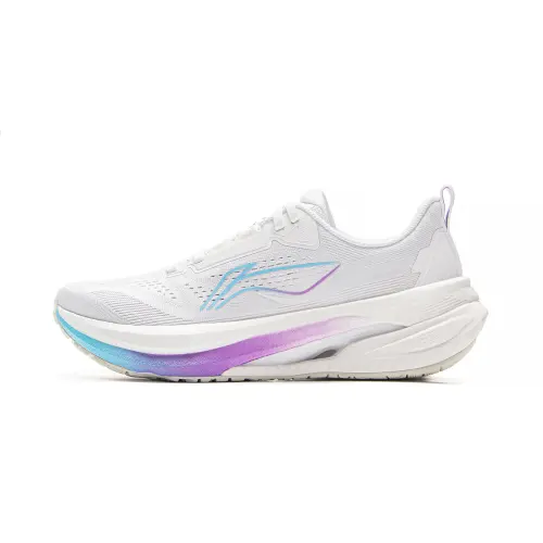 Li Ning 5S 5.0 Low top BOOM Technology Casual Running Shoes Women's Standard White