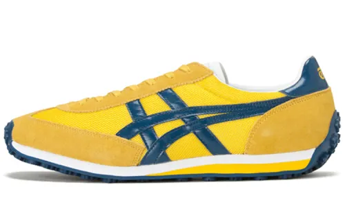 Onitsuka Tiger Edr 78 Casual Low top Running Shoes Men's Yellow Blue