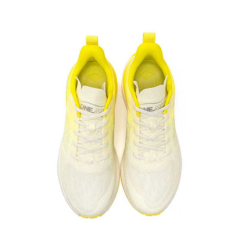 ONEMIX Enlightening And Refreshing Running Shoes Unisex Cheese Yellow