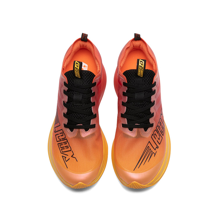 LPMX Running Shoes Unisex Low Top Lava Orange
