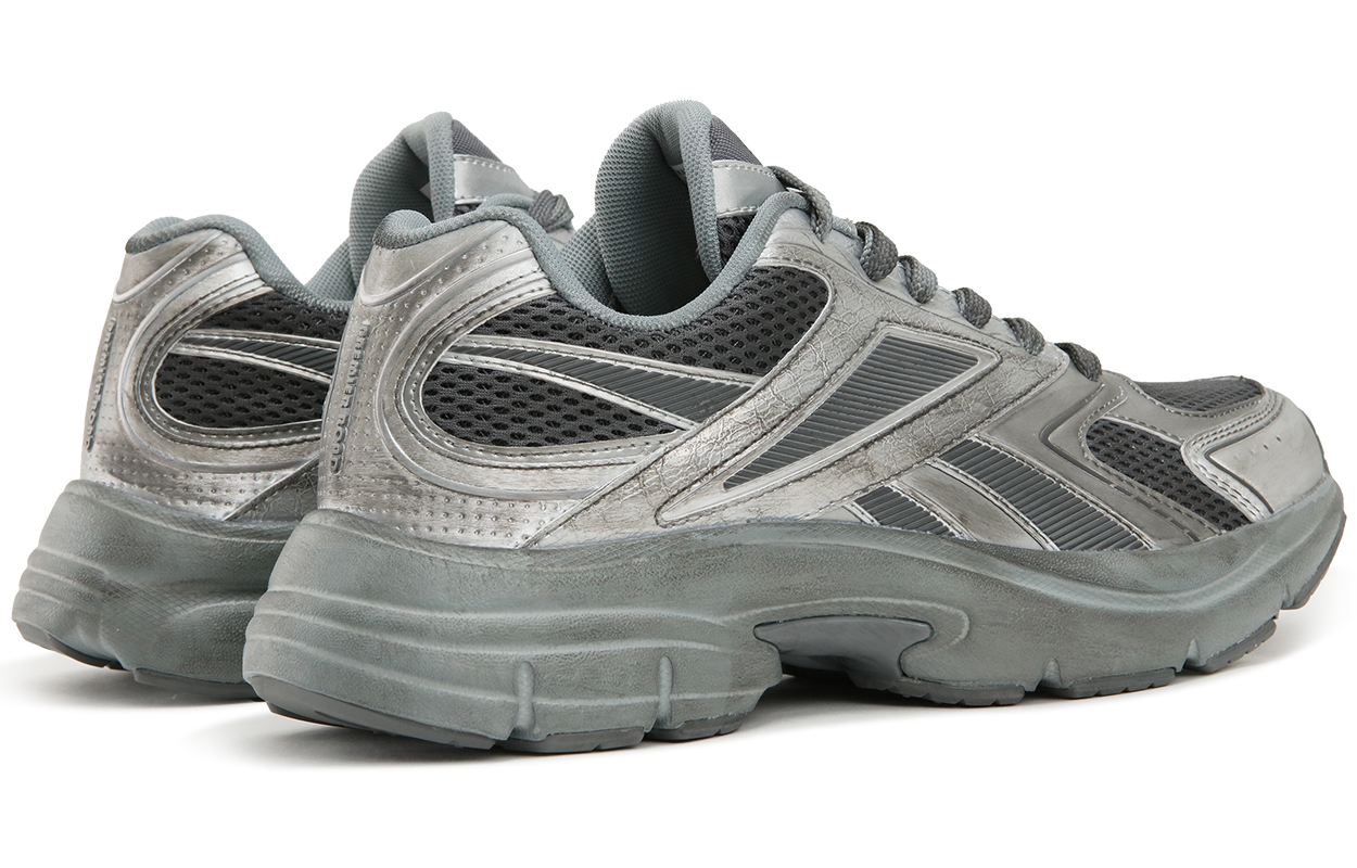 Reebok Low top Running Shoes Unisex Black Silver