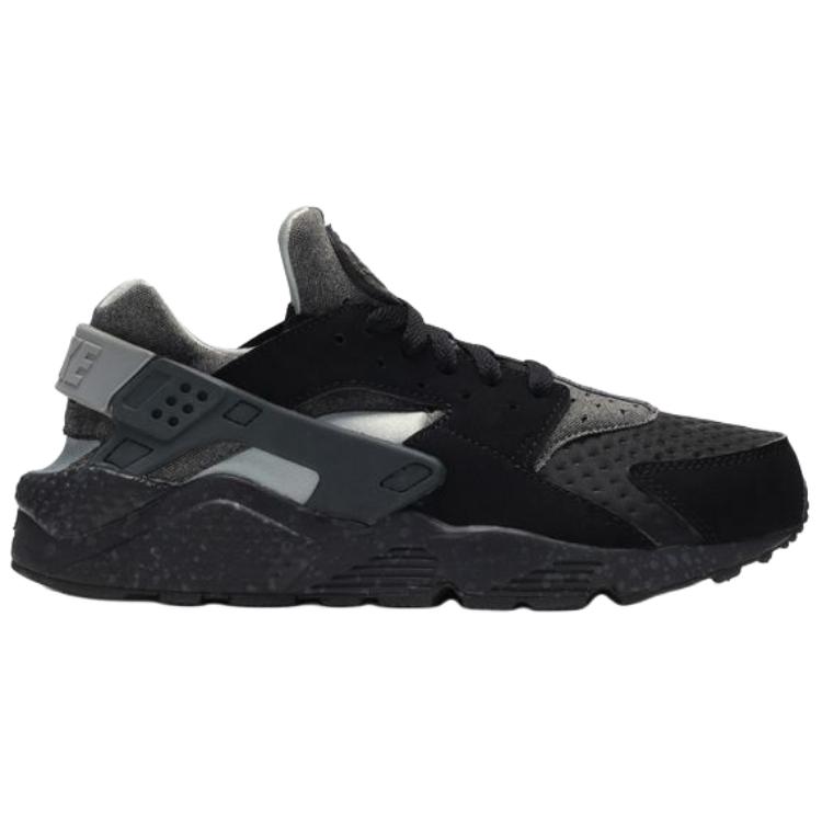 Nike Air Huarache Run Low top Running Shoes Unisex Black