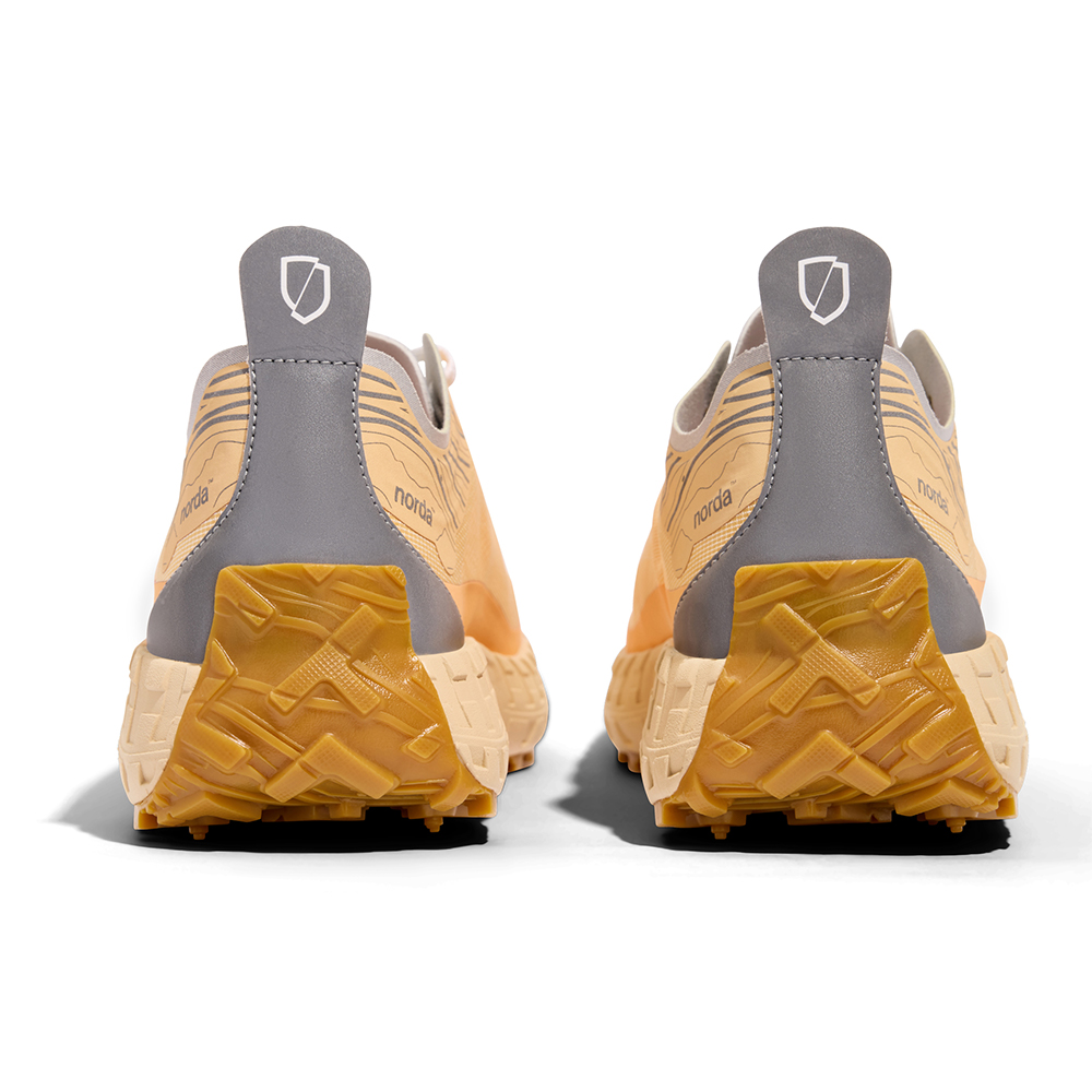 NORDA 001 Cushioning Slip Resistant Low top Trail Running Shoes Women’s Light Orange