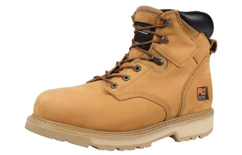 Timberland Top Grain Cow Leather Abrasion Resistant Cushioning Comfortable Crew Outdoor Boots Men's Wheat