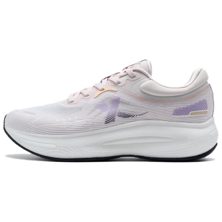 XTEP Cushioning, Wear Resistant Low top Running Shoes Women’s Pink White