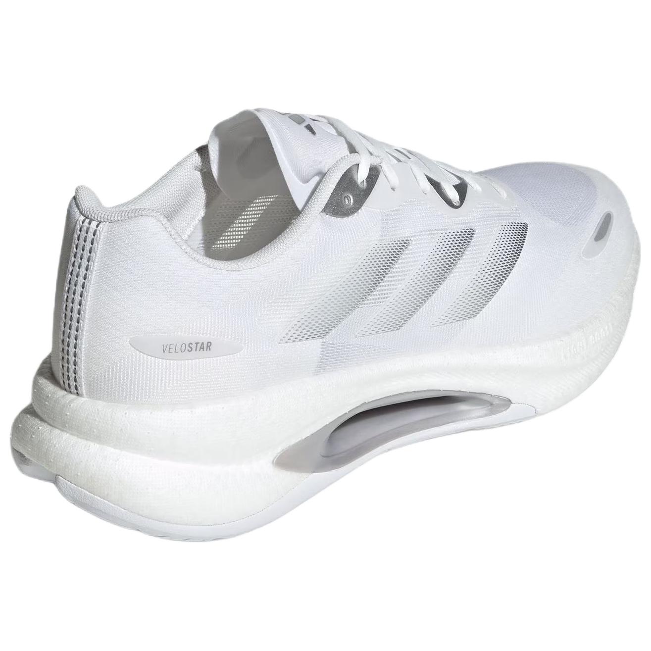 Adidas VELOSTAR PU, Textile Low top Casual Running Shoes Unisex White