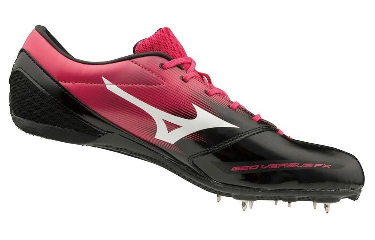 Mizuno Cushioning Abrasion Resistant Cushioning, Wear Resistant Low top Running Shoes Unisex Red Black
