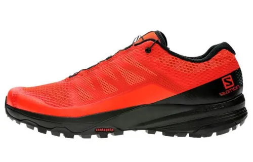 SALOMON Rx Moc 3.0 Xa Discovery Cushioning Slip Resistant Abrasion Resistant Low top Outdoor Shoes Men's Red Black