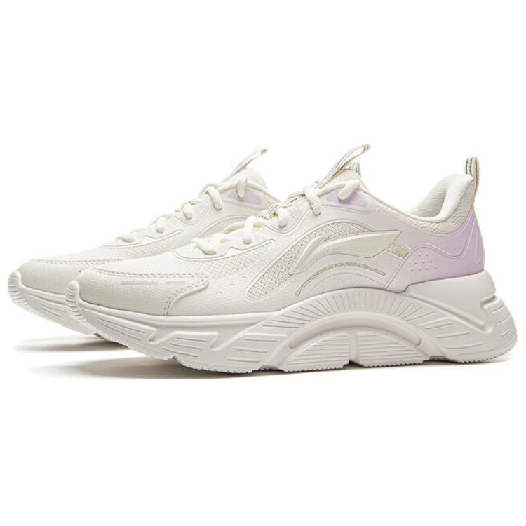 Li Ning Light Breeze Cushioning Slip Resistant Abrasion Resistant Lightweight Support Low top Sprint Running Shoes