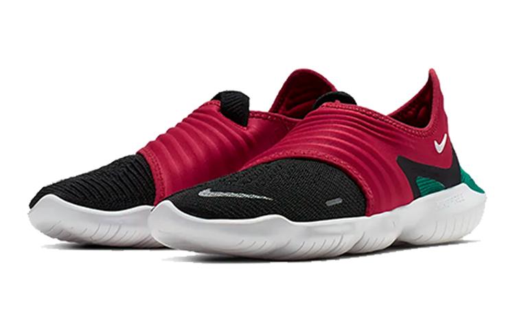 Кроссовки Nike Free RN Flyknit 3.0 Free RN Flyknit 3.0 (черно-красные) — Чёрныйкрасный — фото 2