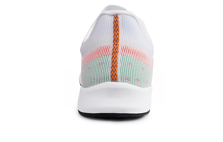 SUPAOSIKE Cushioning Slip Resistant Abrasion Resistant Low top Sprint Running Shoes Unisex White