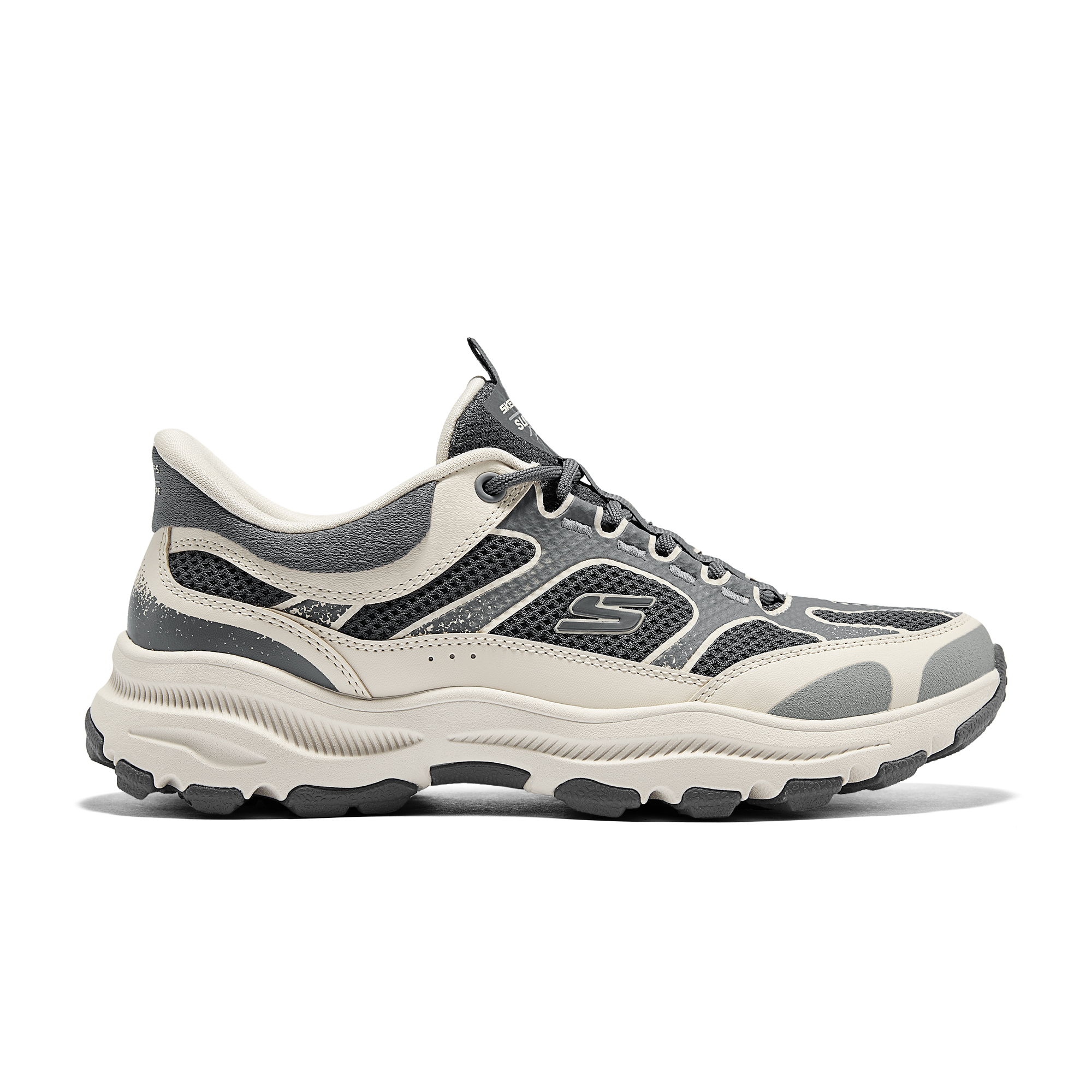 Skechers Cushioning Abrasion Resistant Slip Resistant Low top Casual Shoes Women’s Gray