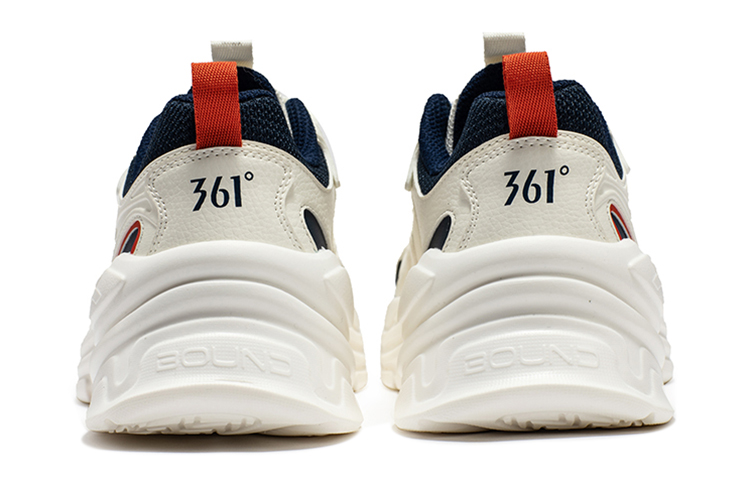 361° Overhill Rebound Cushioning Low top Running Shoes Men’s White Blue