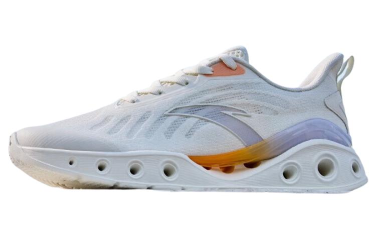 Anta Comfortable Slip Resistant Abrasion Resistant Low top Energy Ring Technology Running Shoes Women’s White