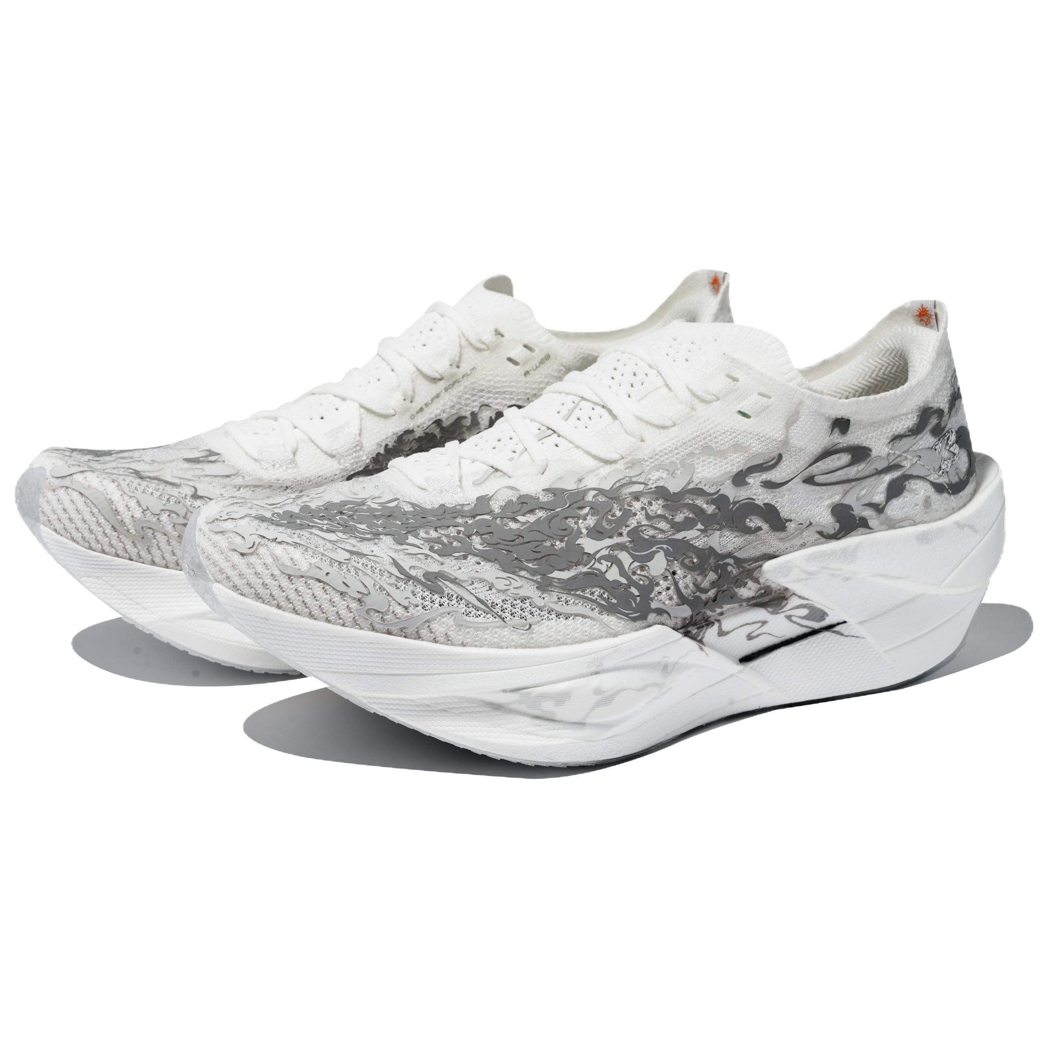 Anta C202 6.0 PRO Low top Nitrogen Technology, Liquid Slip Resistant Rubber Marathon Racing Running Shoes Men’s White