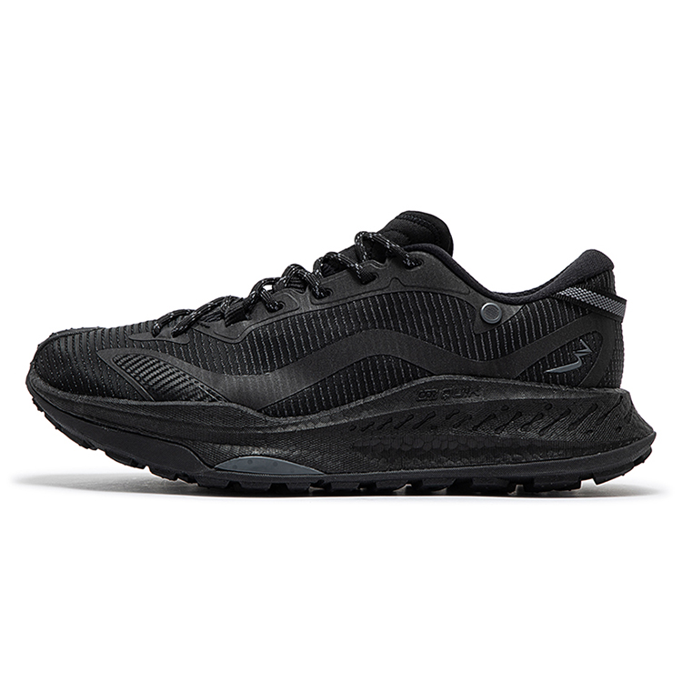 361° Wu Xia Collection Slip Resistant And Breathable Low top Trail Running Shoes Men’s Black Gray