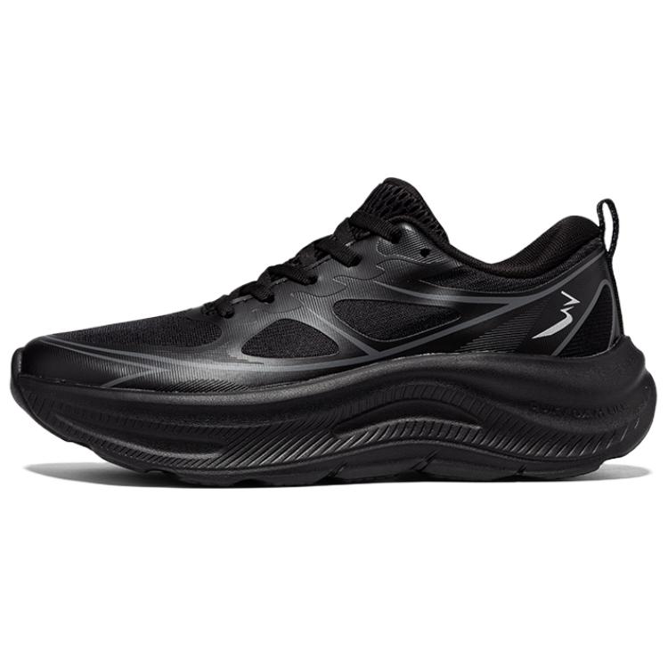 361° Slip Resistant Abrasion Resistant Low top Casual Sprint Running Shoes Women’s Obsidian Black
