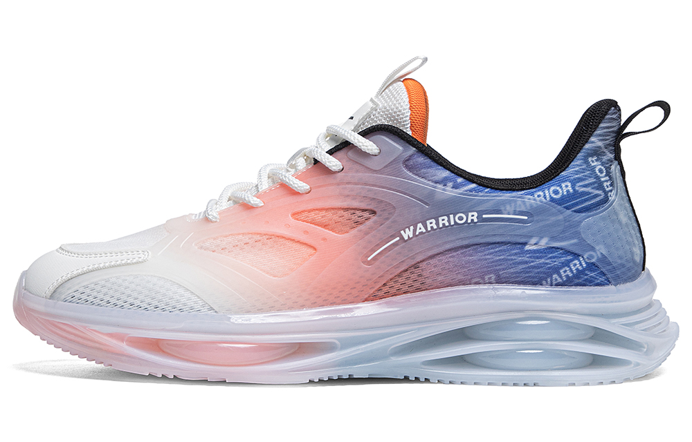 WARRIOR Feather Wings Collection Running Shoes Men’s Low Top Black, Blue, Orange