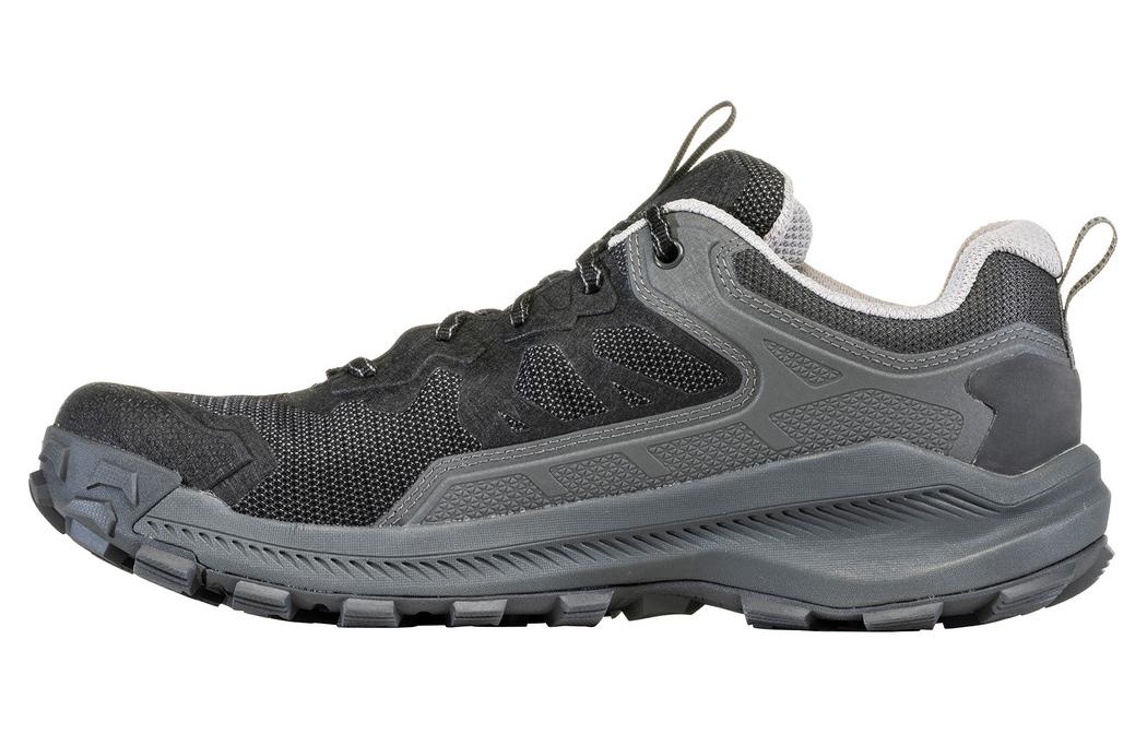Oboz Footwear Katabatic Comfortable Cushioning, Wear Resistant Low top Outdoor Shoes Men's Gray Black