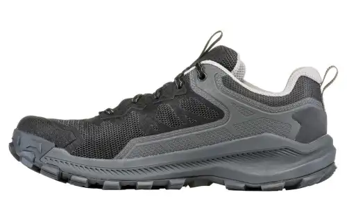 Oboz Footwear Katabatic Comfortable Cushioning, Wear Resistant Low top Outdoor Shoes Men's Gray Black