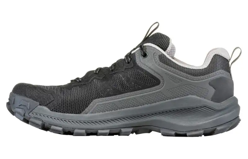 Oboz Footwear Katabatic Comfortable Cushioning, Wear Resistant Low top Outdoor Shoes Men's Gray Black