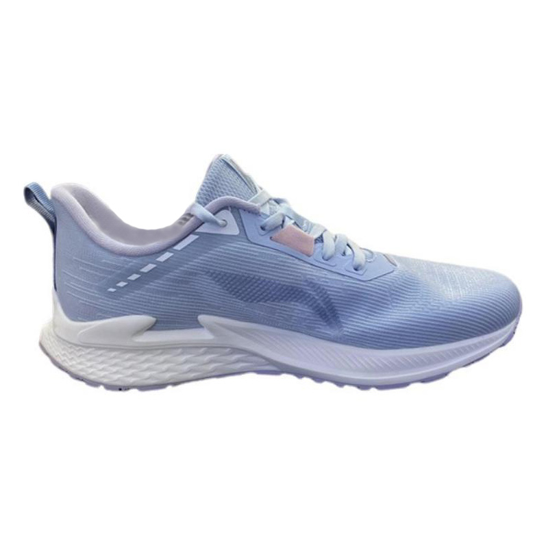 Li Ning Slip Resistant Abrasion Resistant Low top Casual Running Shoes Women’s Blue Gray
