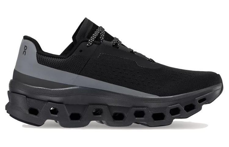 On Running CloudmOnster Lumos Black Women’s