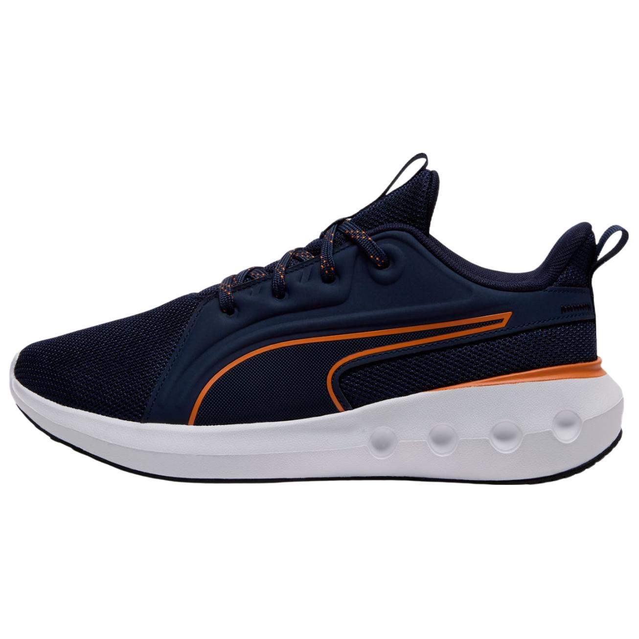 PUMA SOFTRIDE Carson Slip Resistant Abrasion Resistant Low top Casual Running Shoes Men's Blue Red