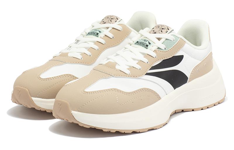 361° Comfortable Slip Resistant Abrasion Resistant Low top Casual Running Shoes Women’s White Umber