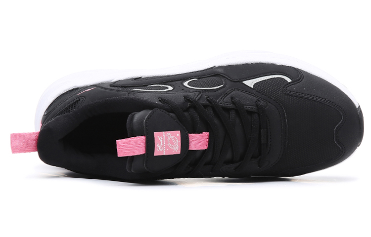 Erke Cushioning Slip Resistant Abrasion Resistant Low top Casual Running Shoes Women’s Jet Black